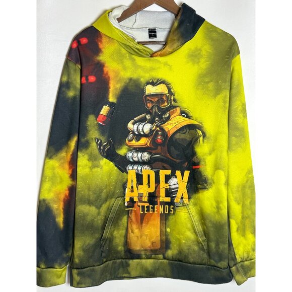 Apex Legends Caustic Hoodie XL Polyester & Cotton Blend - Picture 4 of 7